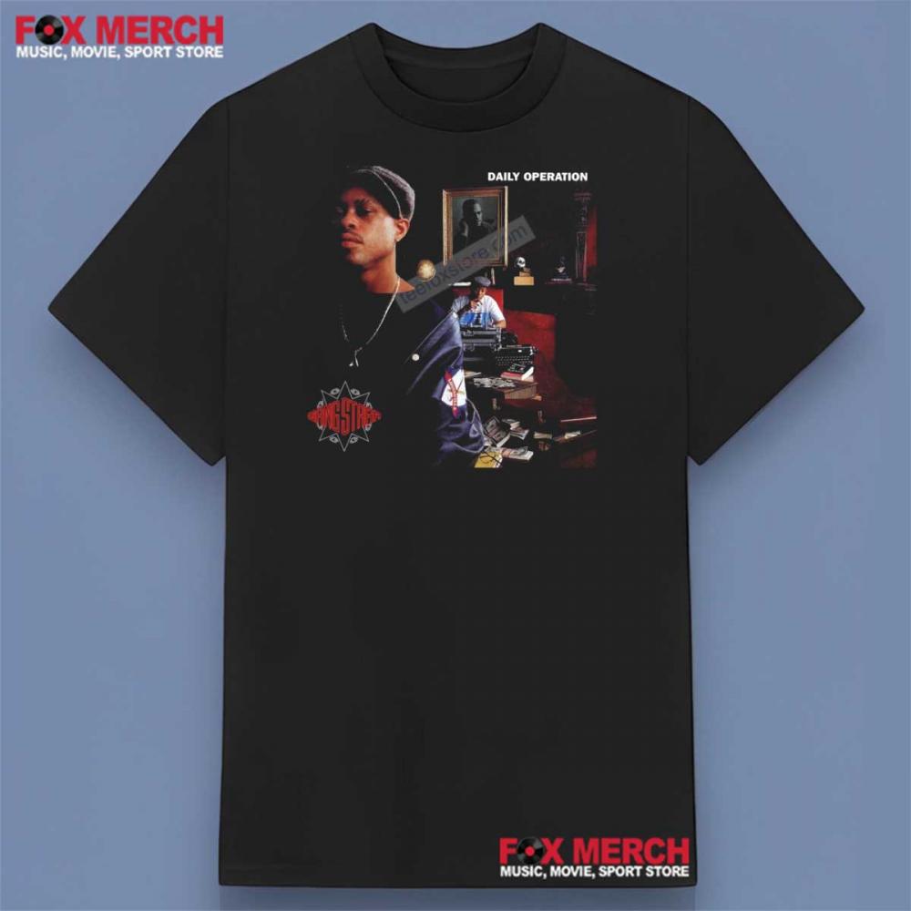 Gang Starr Daily Operation Album Shirt