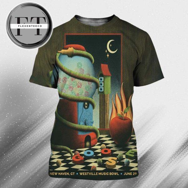 Goose The Band At Westville Music Bowl In New Haven CT On June 29 2025 All Over Print Shirt