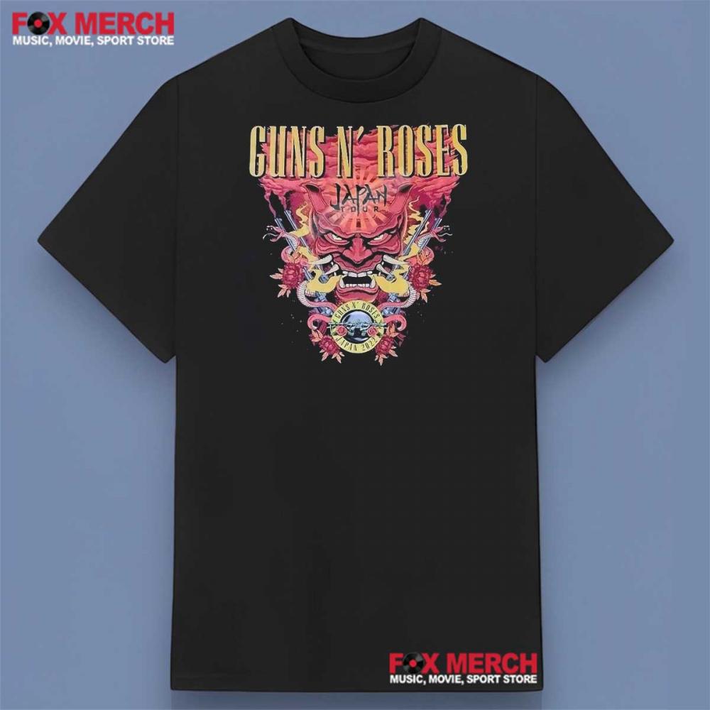 Guns N' Roses Japan Tour Shirt