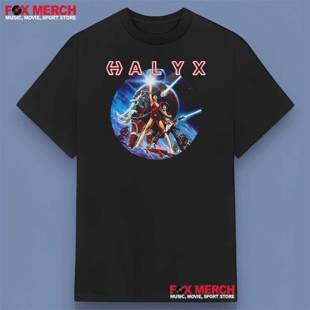 Halyx Science Fiction Themed Rock Band Shirt