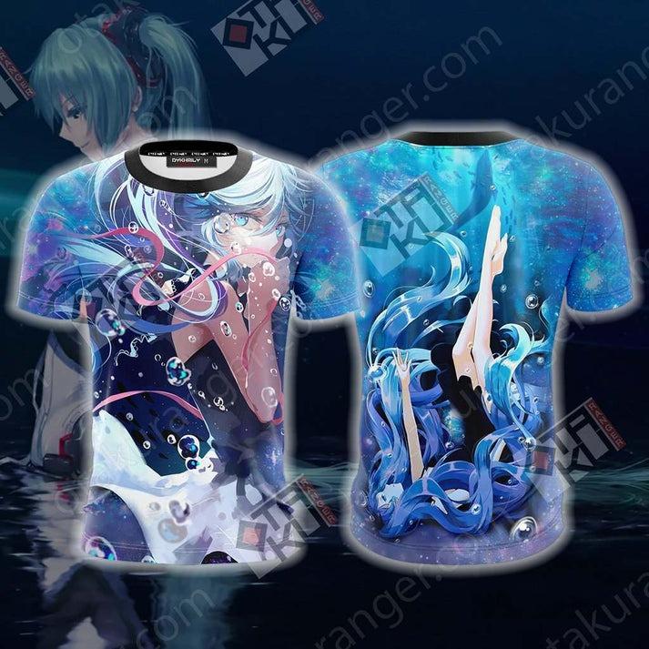 Hatsune Miku New Unisex 3D Tshirt