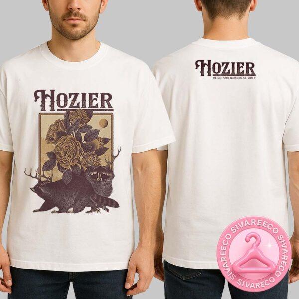 Hozier Music Show Merch Tee For Queens New York USA At Flushing Meadows Corona Park On June 8 2025 Two Sides Unisex T-Shirt
