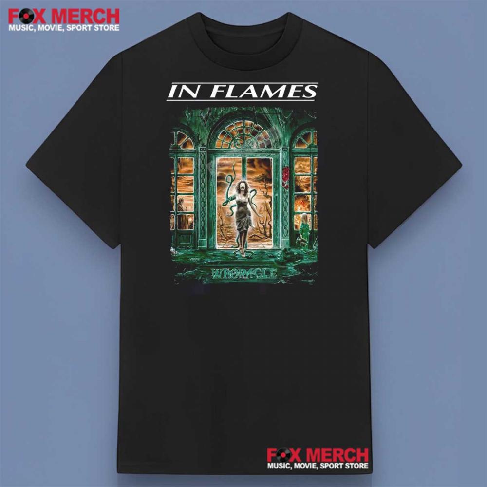 In Flames Band Whoracle Graphic Shirt