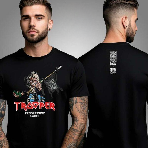 Iron Maiden Run For Your Lives 2025 Tour Tee Celebrates the German Invasion with Eddie in Hand