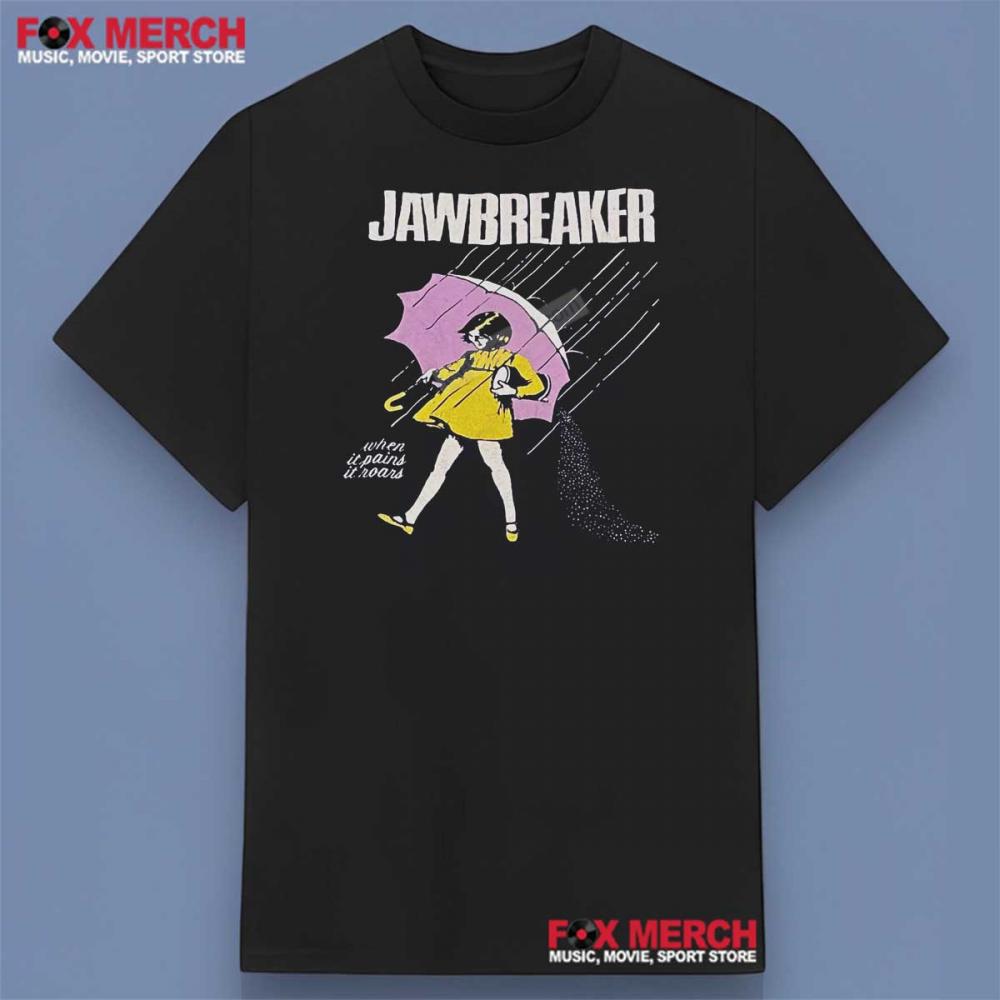 Jawbreaker When It Pains it Roars Black Shirt
