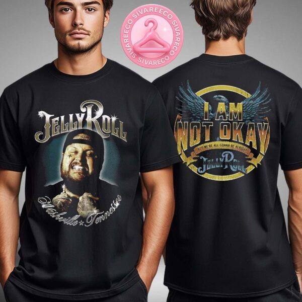 Jelly Roll Grillz Photo Tee Two Sides Unisex T-Shirt