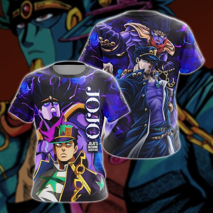 JoJo's Bizarre Adventure 3D All Over Print T-shirt