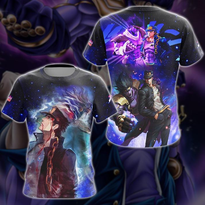 JoJo's Bizarre Adventure Anime 3D All Over Print T-shirt