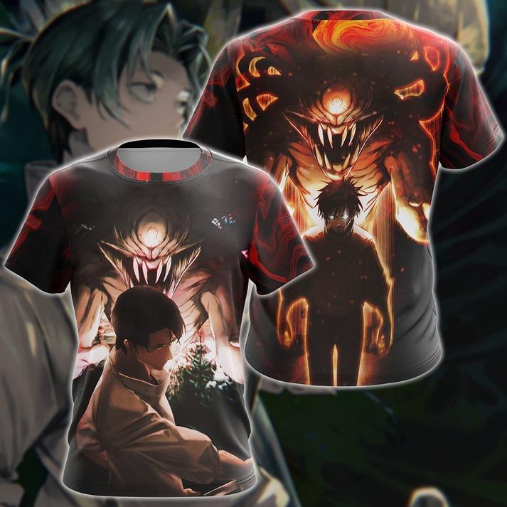 Jujutsu Kaisen Yuta & Cursed Rika 3D All Over Print T-shirt