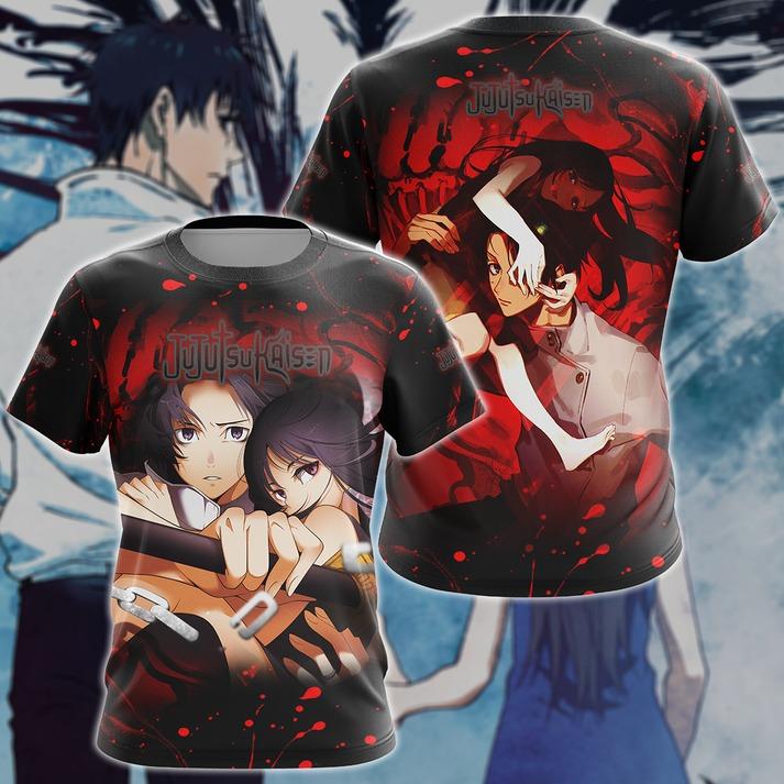 Jujutsu Kaisen Yuta & Rika Human Form 3D All Over Print T-shirt