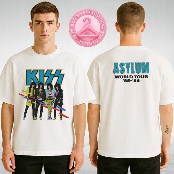 Kiss 85 – 86 World Tour 2025 Two Sides Unisex T-Shirt