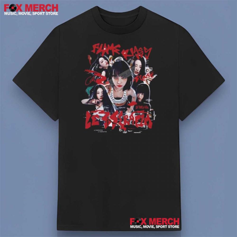 LE SSERAFIM Kpop Group Shirt