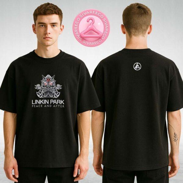 Linkin Park x Peace and After Oni Mask Tee – Japan Limited Edition 2025 Exclusive Two Sides Unisex T-Shirt