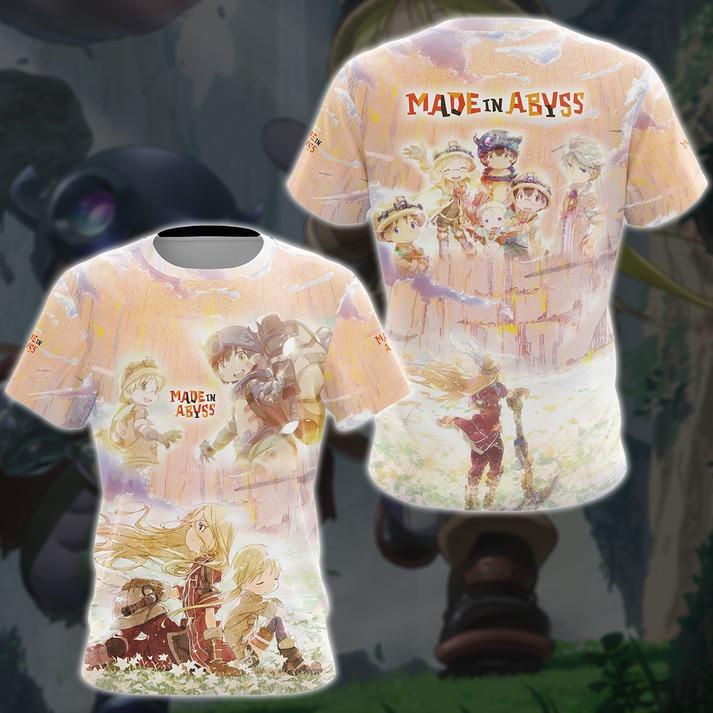 Made in Abyss Anime Manga 3D All Over Print T-shirt