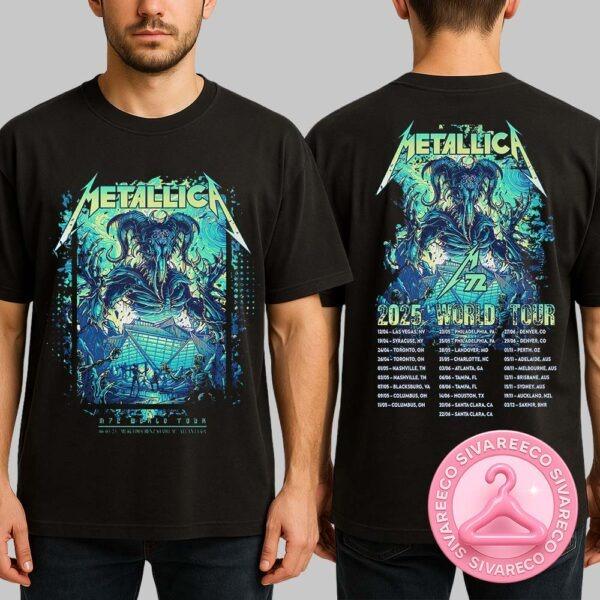 Metallica M72 Atlanta Dan Mumford On June 3 At Mercedes-Benz Stadium M72 North America Tour Two Sides Unisex T-Shirt