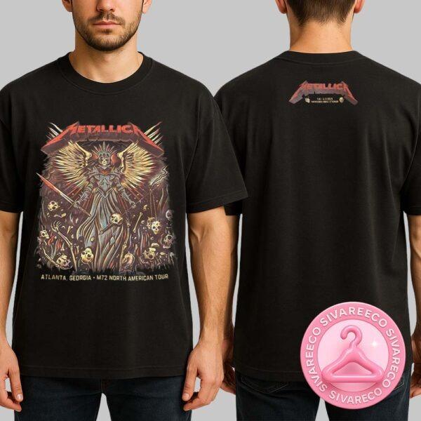 Metallica M72 Atlanta Exclusive Tee For Mercedes Benz Stadium In Atlanta Georgia On June 3th 2025 M72 North America Tour Two Sides Unisex T-Shirt