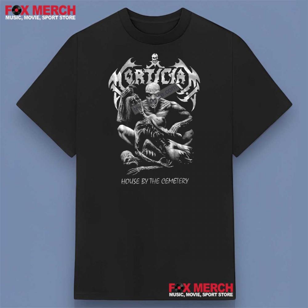 Mortician House By The Cemetery Album Shirt