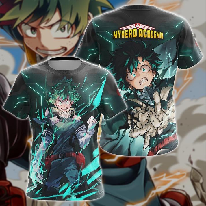 My Hero Academia Deku Midoriya Izuku 3D All Over Print T-shirt