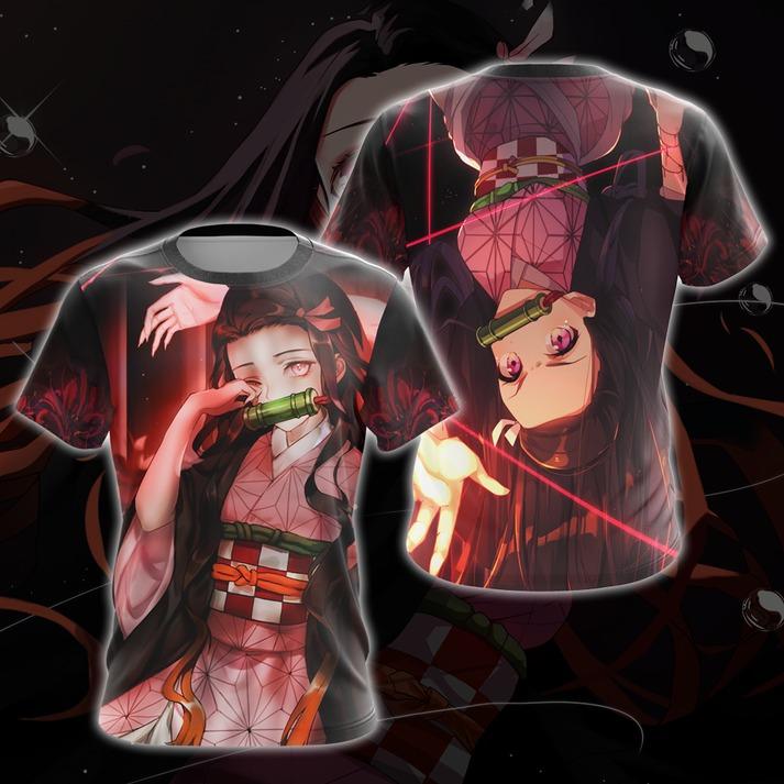 Nezuko Demon Slayer All Over Print Tshirt