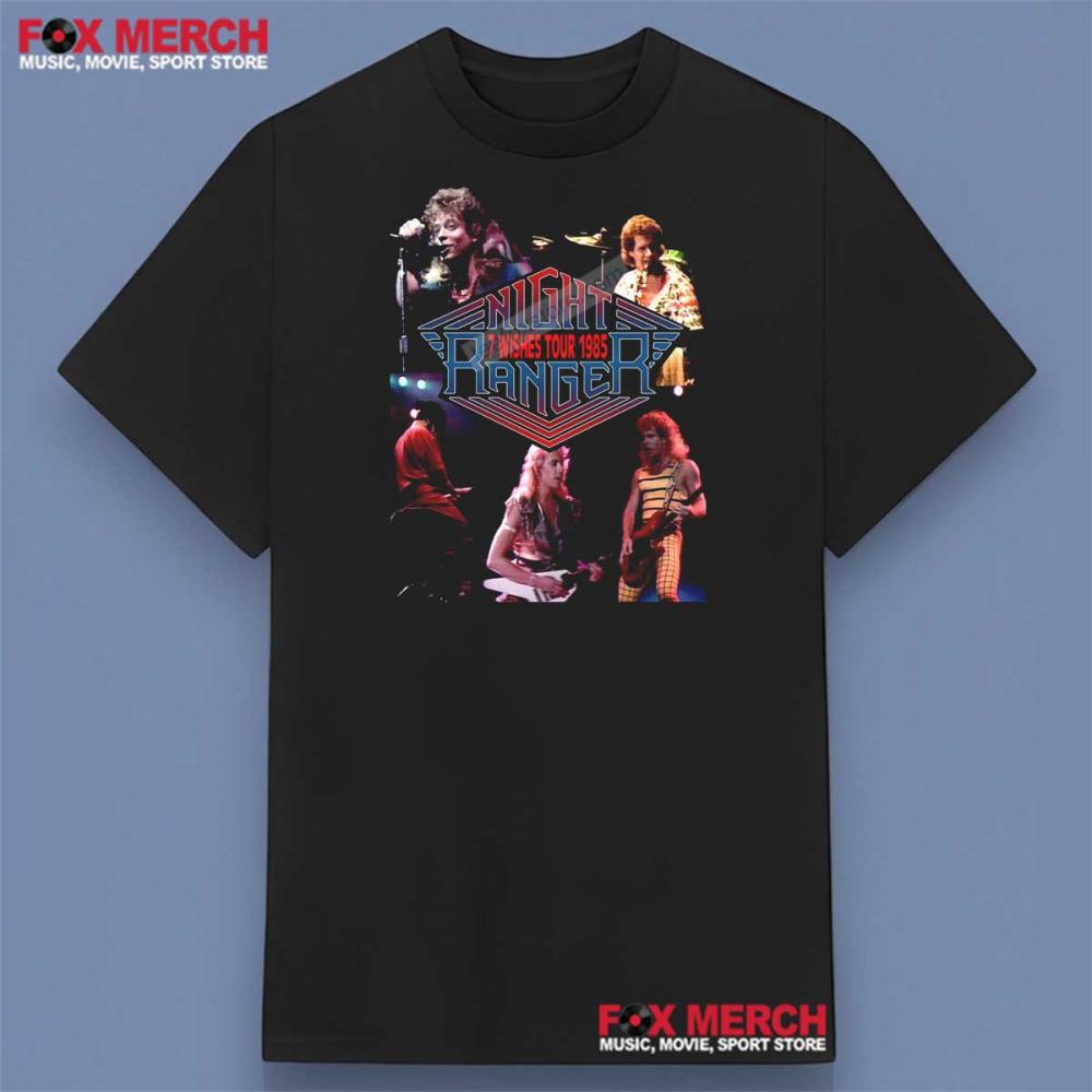 Night Ranger 7 Wishes Tour 1985 Shirt