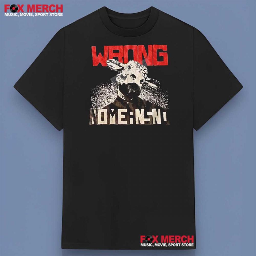 Nomeansno Wrong Album Shirt