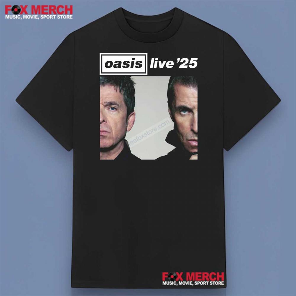 Oasis Band Tour 2025 Shirt