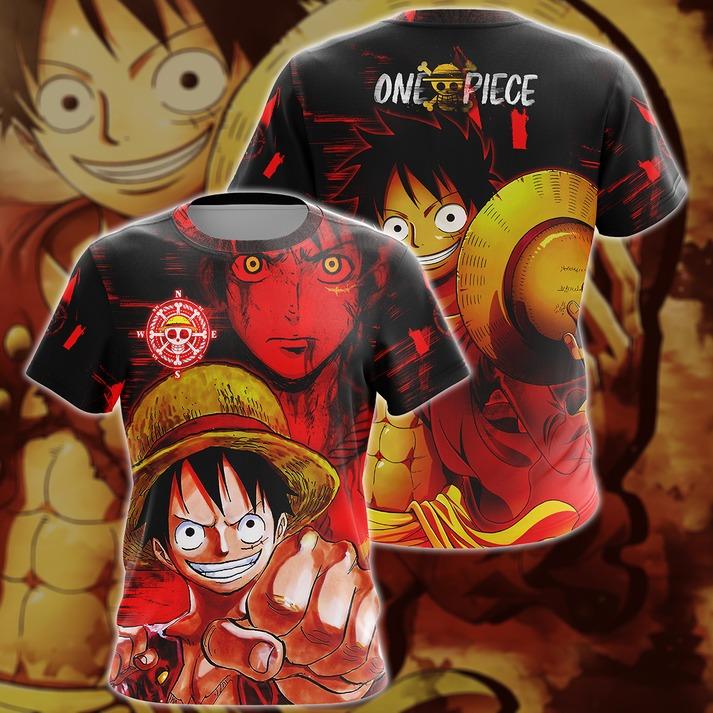 One Piece Monkey D. Luffy 3D All Over Print T-shirt