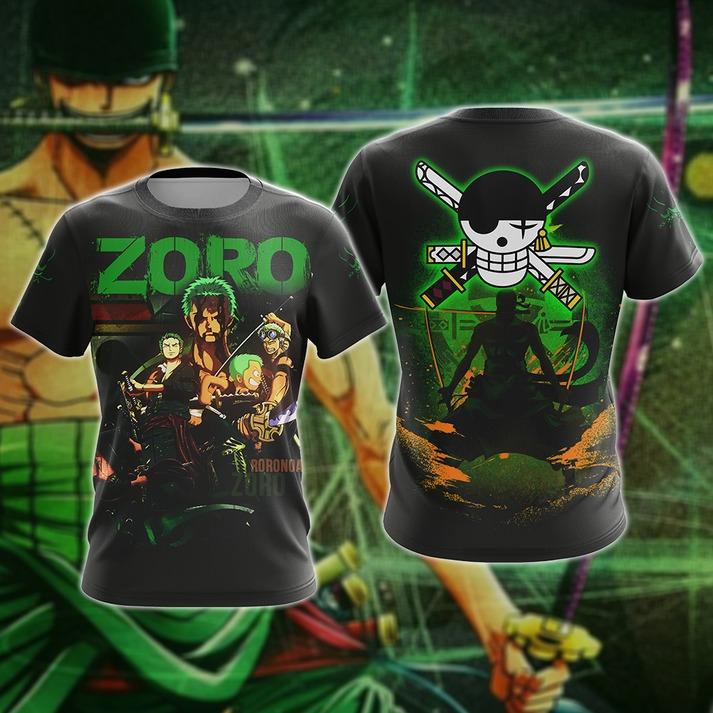 One Piece - Roronoa Zoro Unisex 3D T-shirt