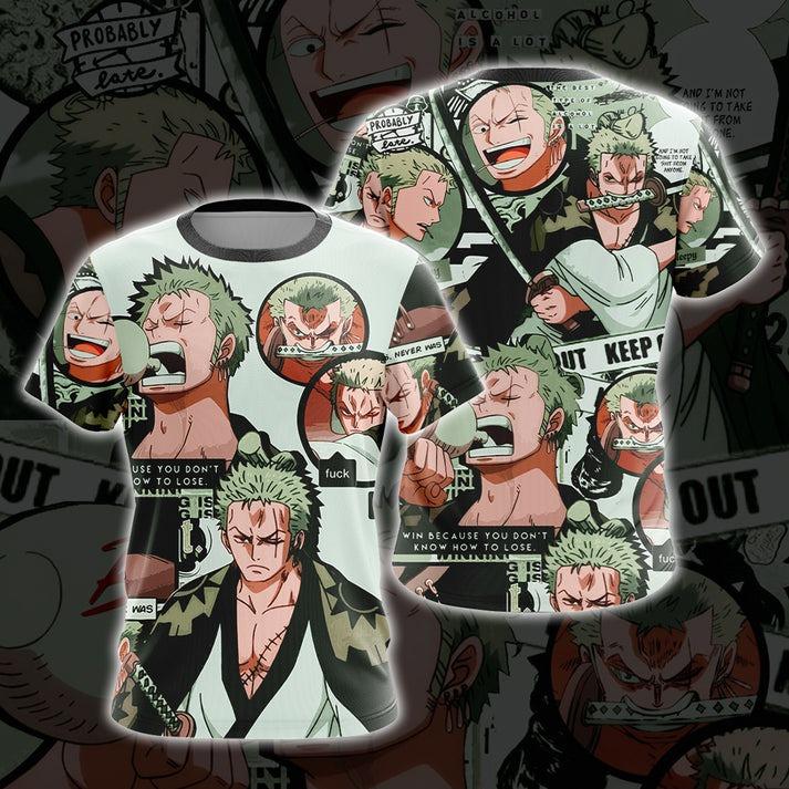 One Piece Roronoa Zoro Unisex 3D T-shirt