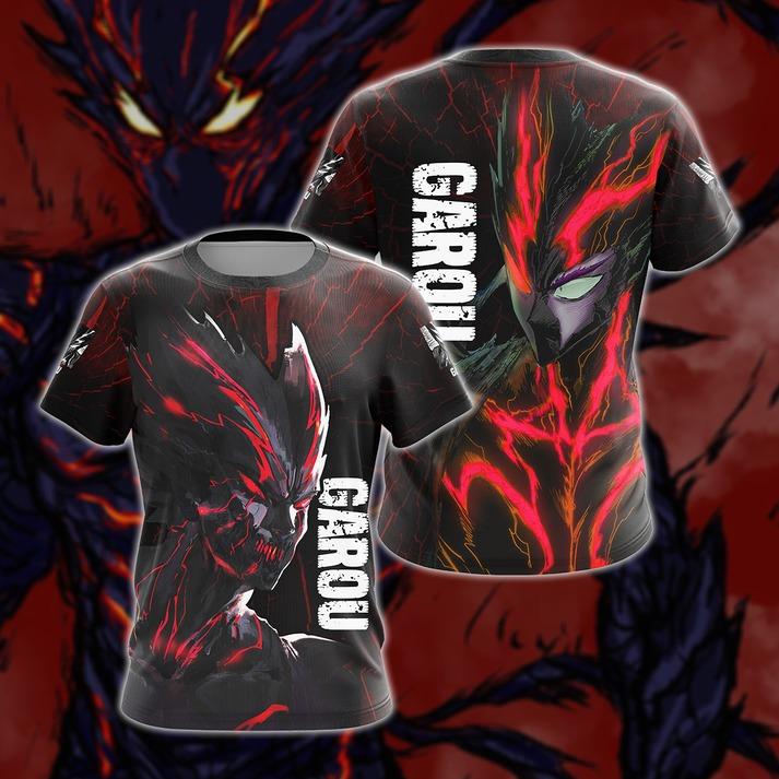 One Punch Man Garou Monster Form 3D All Over Print T-shirt