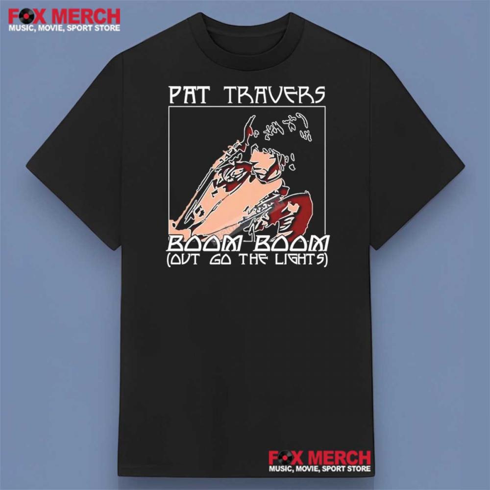 Pat Travers Boom Boom (Out Go The Lights) Shirt