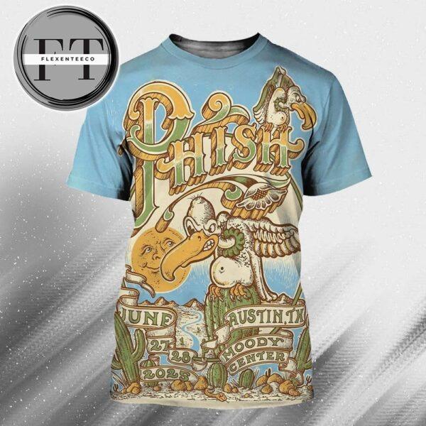 Phish Dry Goods At Moody Center In Austin TX On June 27-28 2025 All Over Print Shirt