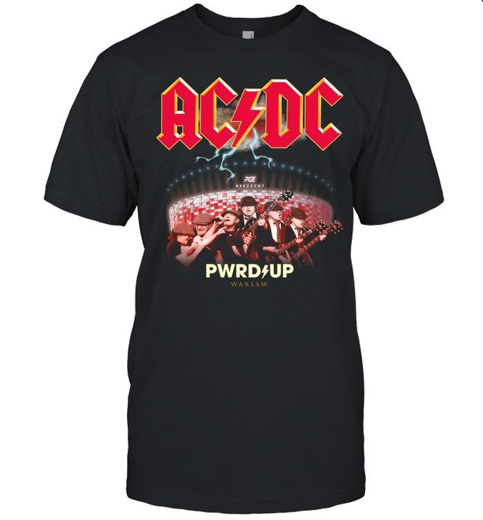 Poland Warsaw2 PWR ACDC UP Tour 2025 Unisex T-Shirt