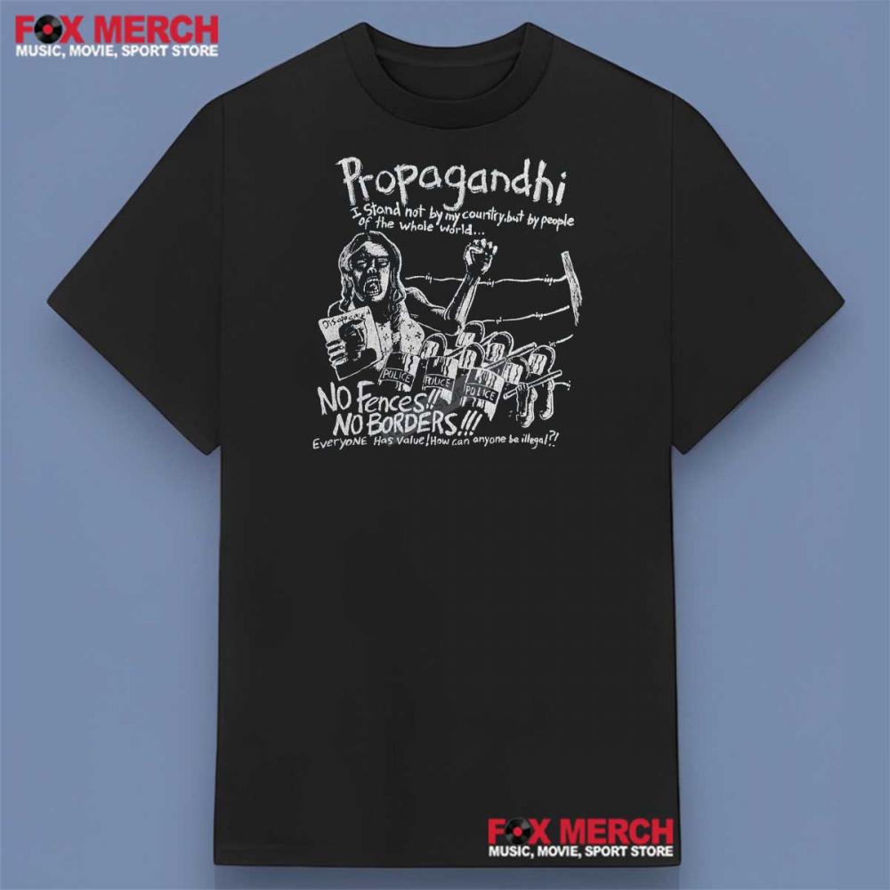 Propagandhi Fuck the Border Shirt