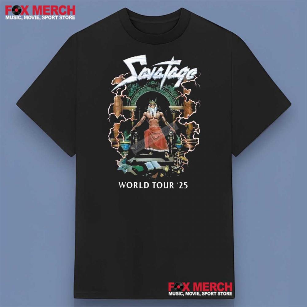 Savatage World Tour 2025 Shirt