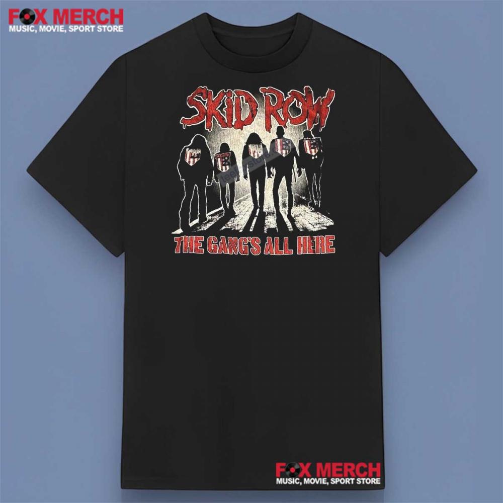 Skid Row The Gang's All Here Shirt