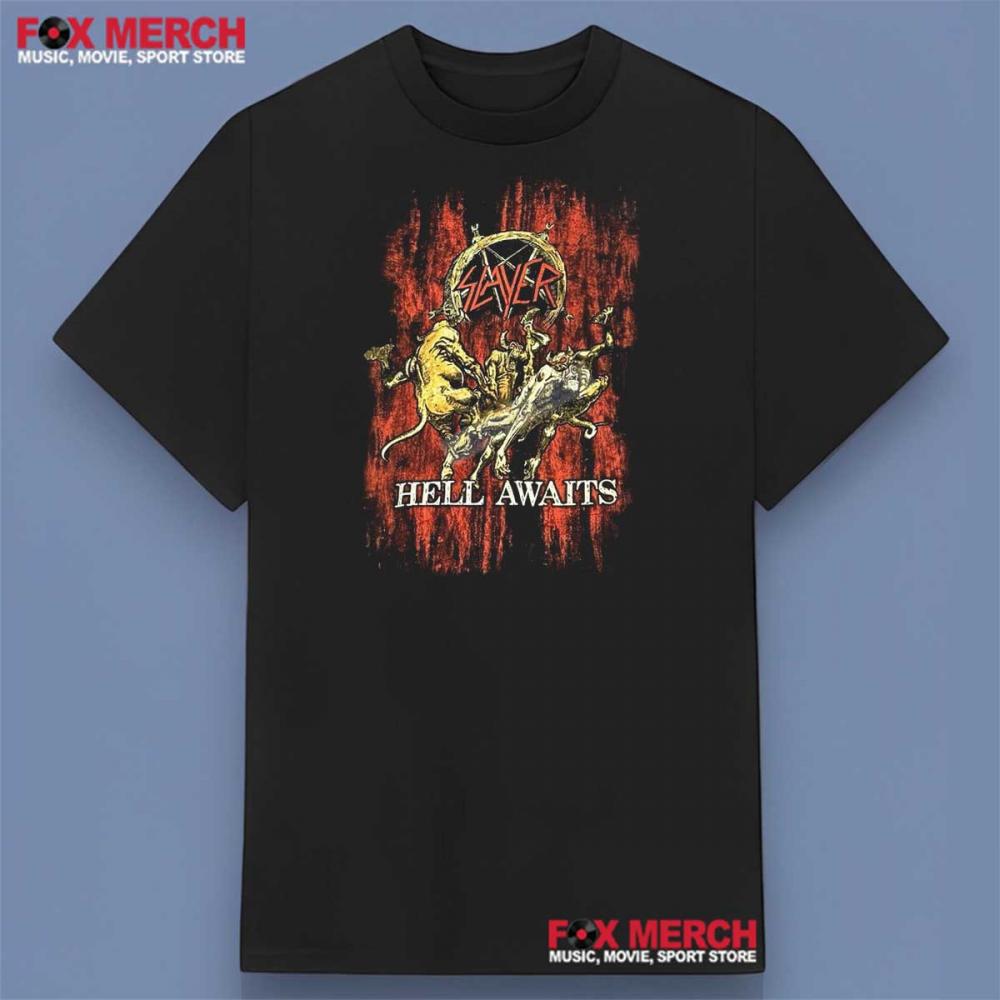 Slayer Hell Awaits Graphic Shirt
