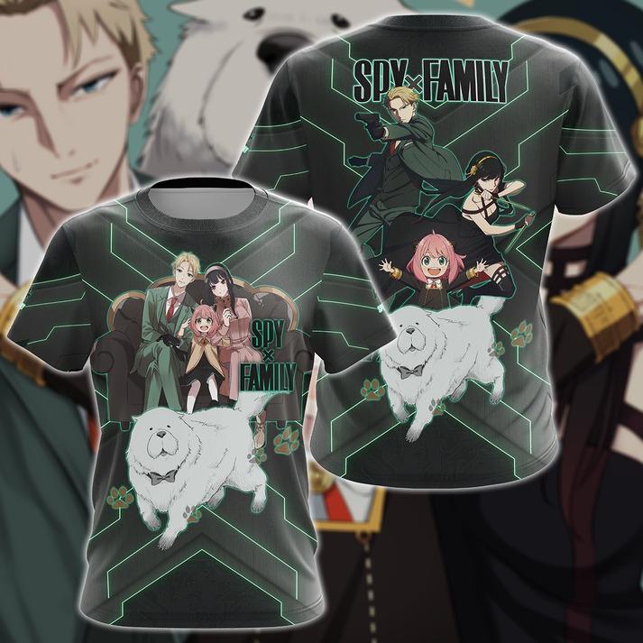 Spy x Family 3D All Over Print T-shirt