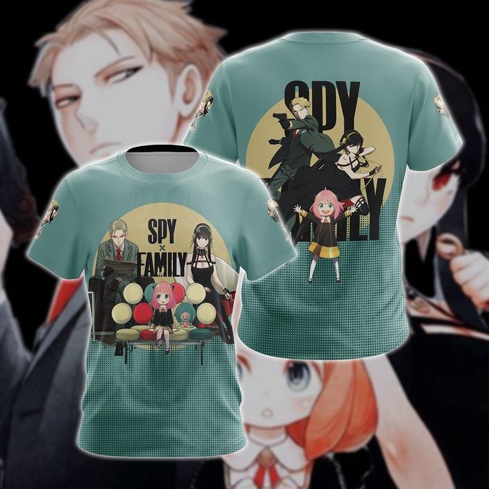 Spy x Family 3D All Over Print shirt