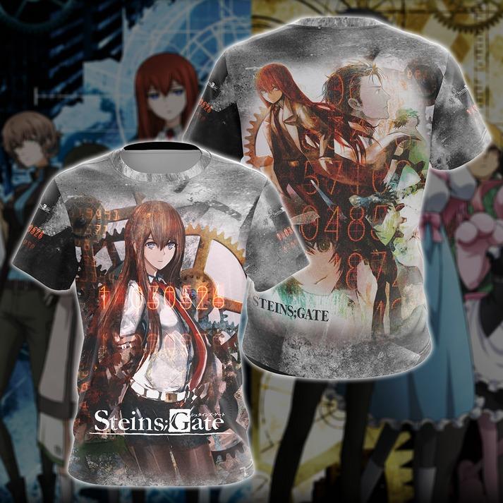 Steins Gate Anime All-Over T-shirt