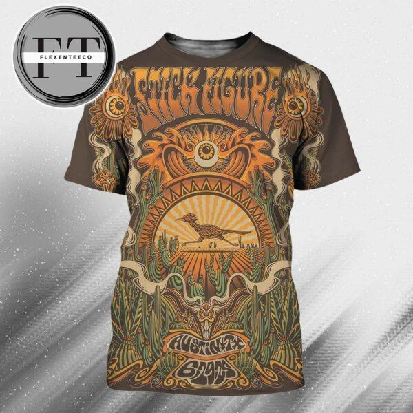 Stick Figure Poster Round 2 In Austin On June 29 2025 T-shirt