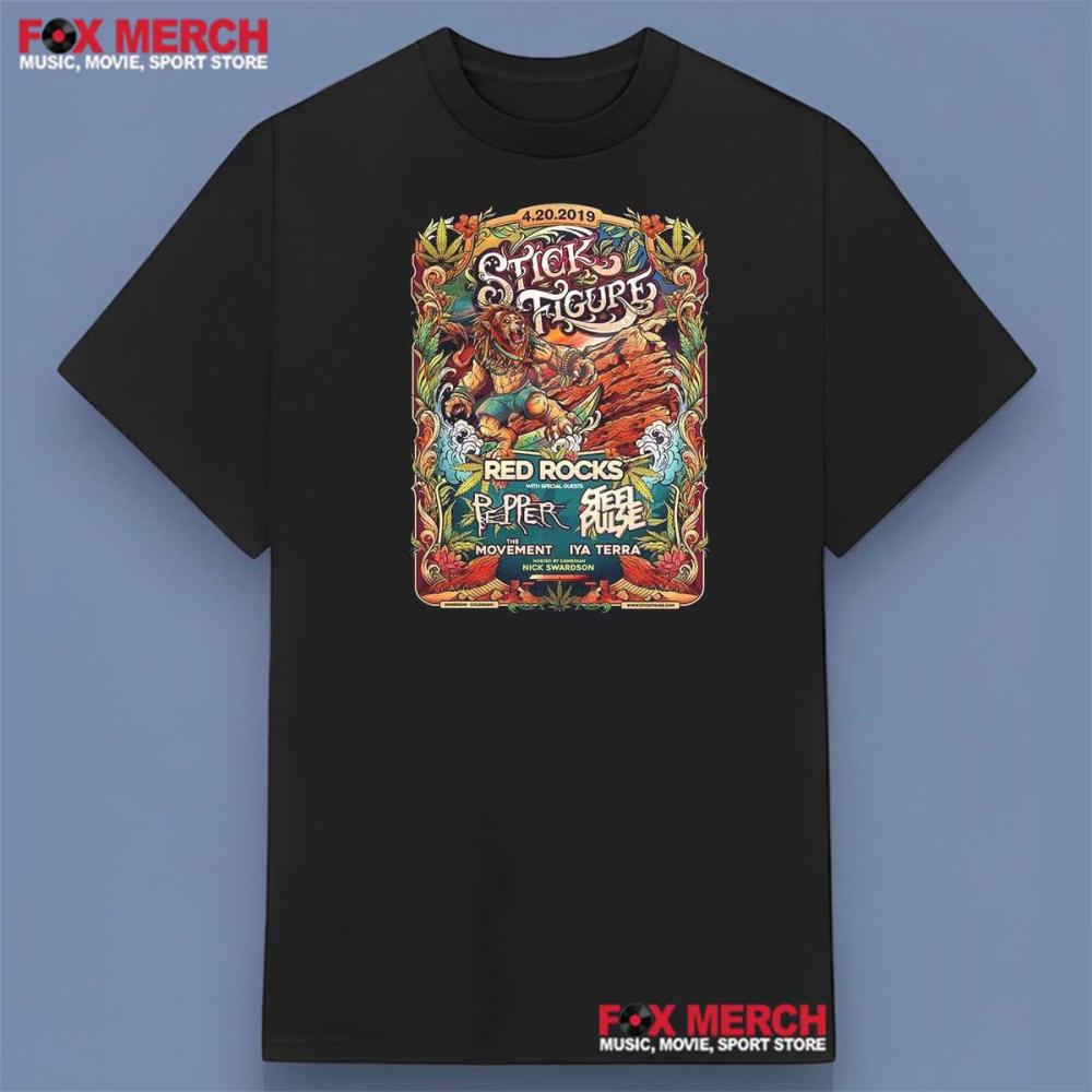 Stick Figure Red Rocks 2019 Shirt