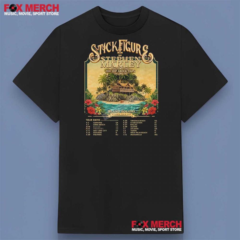 Stick Figure Stephen Marley & The Hip Abduction 2025 Shirt