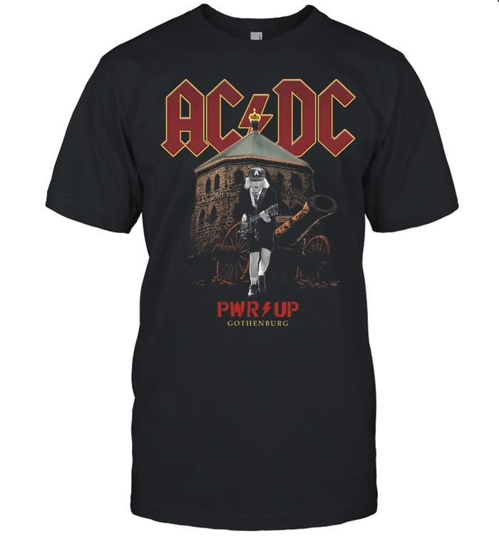 Sweden Gothenburg2 PWR ACDC UP Tour 2025 Unisex T-Shirt