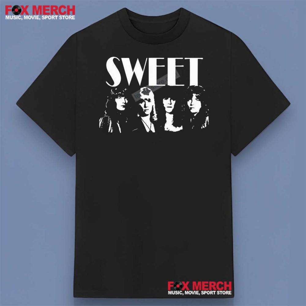 Sweet Band Members Black Shirt