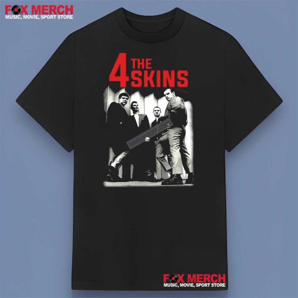 The 4 Skins Band Music Members Shirt