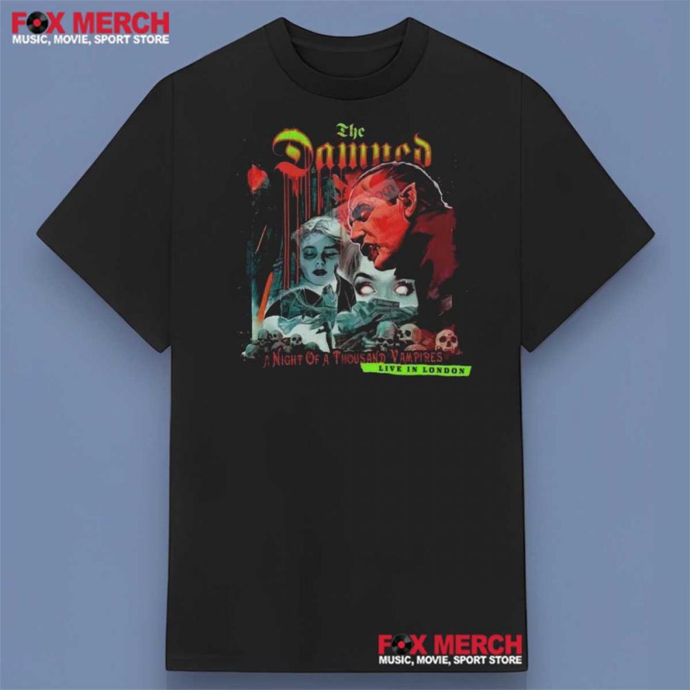 The Damned A Night Of A Thousand Vampires Shirt