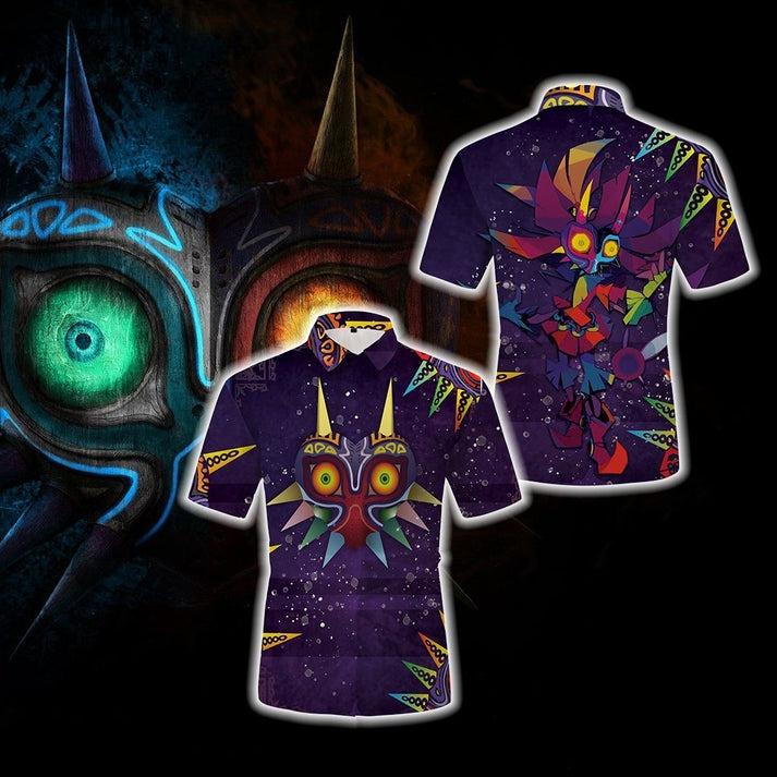The Legend Of Zelda Majora's Unisex Hawaiian Shirt