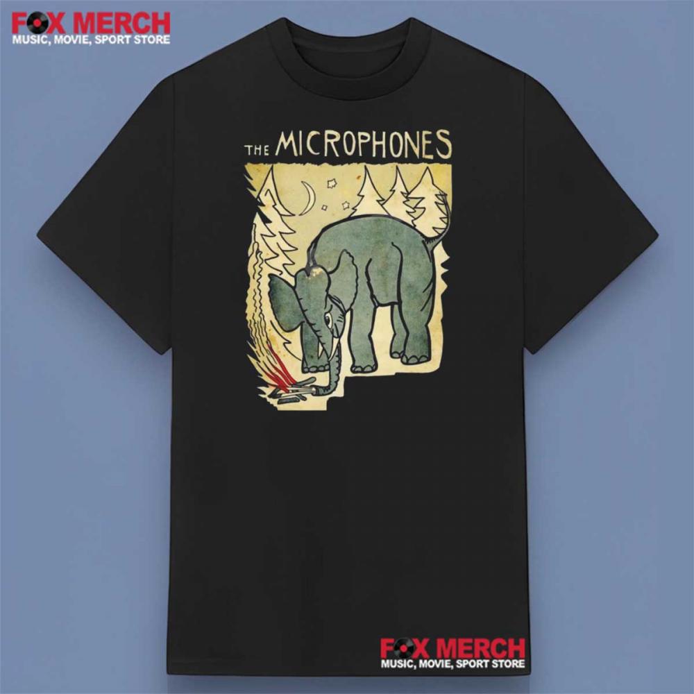 The Microphones Band Black Shirt