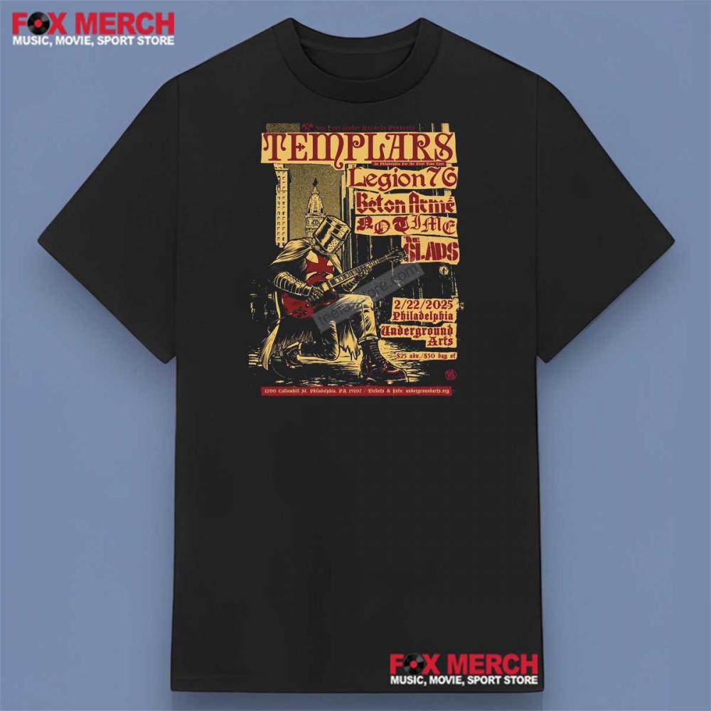 The Templars Band Graphic Shirt